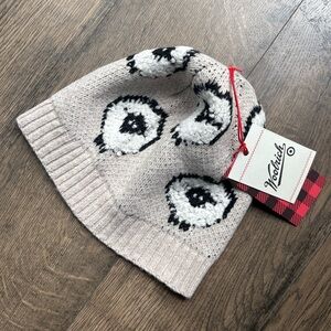 Woolrich x Target Taupe Adult Sheep Print Beanie — LE NWT
